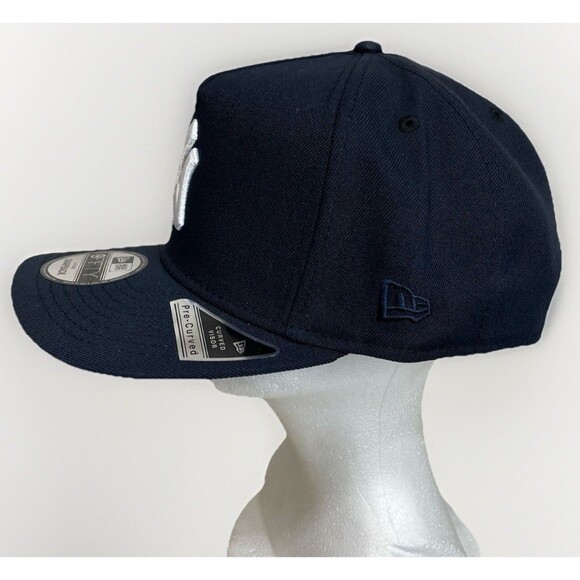 New Era NY Yankees 75th World Series 9Fifty A-Frame Men Snapback Navy Blue White - Picture 3 of 8